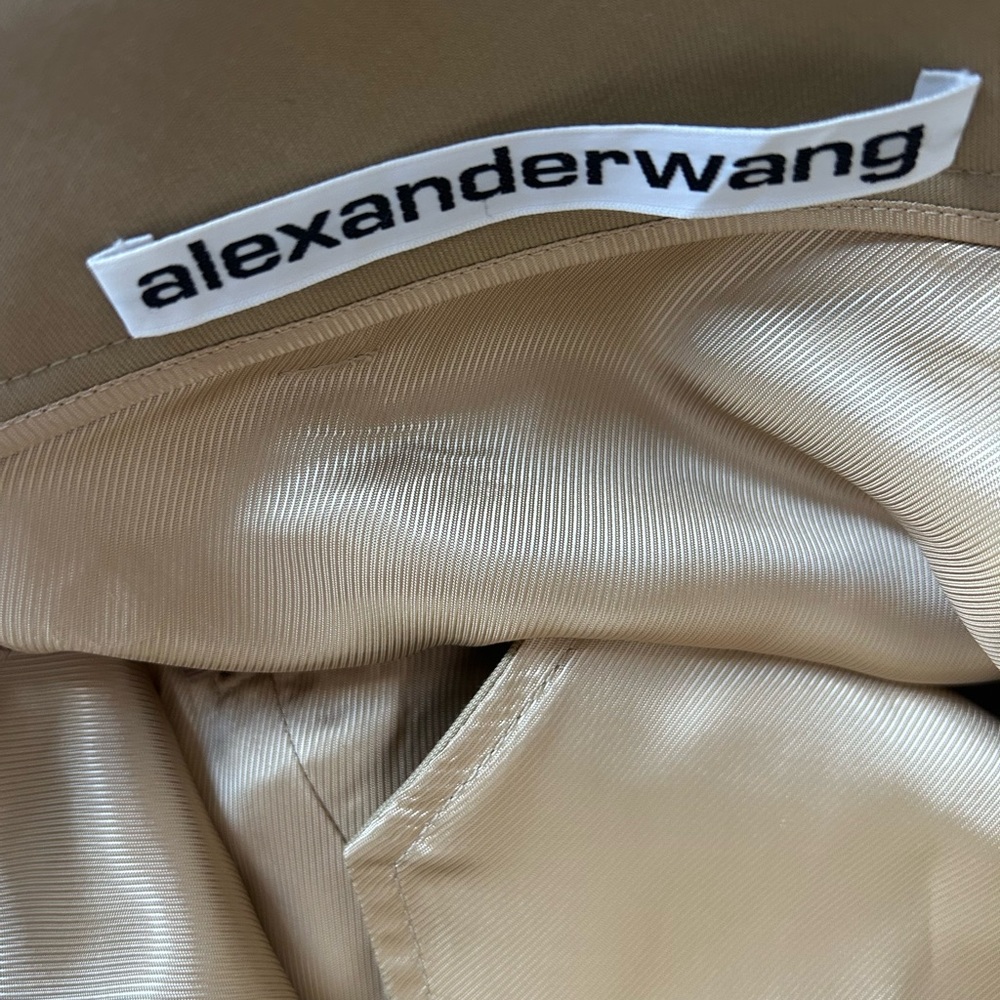 Alexander Wang Deconstructed Trench Belted Skirt w/ Zippers 4 - Picture 14 of 14